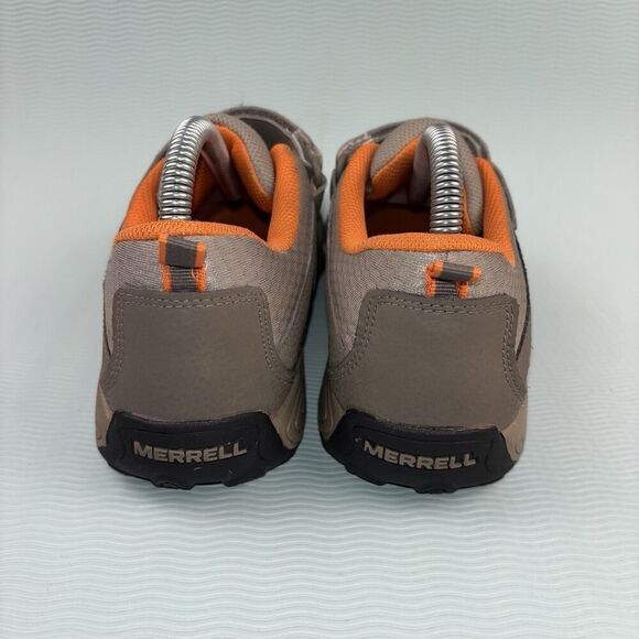 Merrell Outback Trail Chaser Outdoor Shoes Sneakers Tan Orange Big Kids Size 7M - Picture 4 of 9
